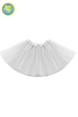 GONNA TULLE BAMBINA BIANCA